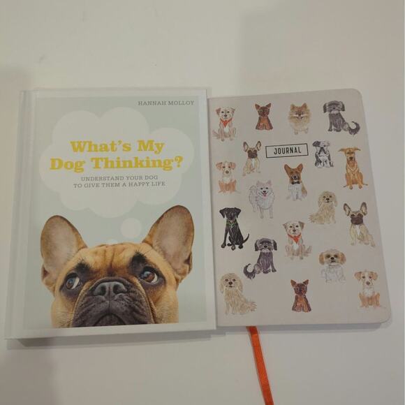 What's My Dog Thinking? by Hannah Molloy & dog journal - Picture 1 of 7
